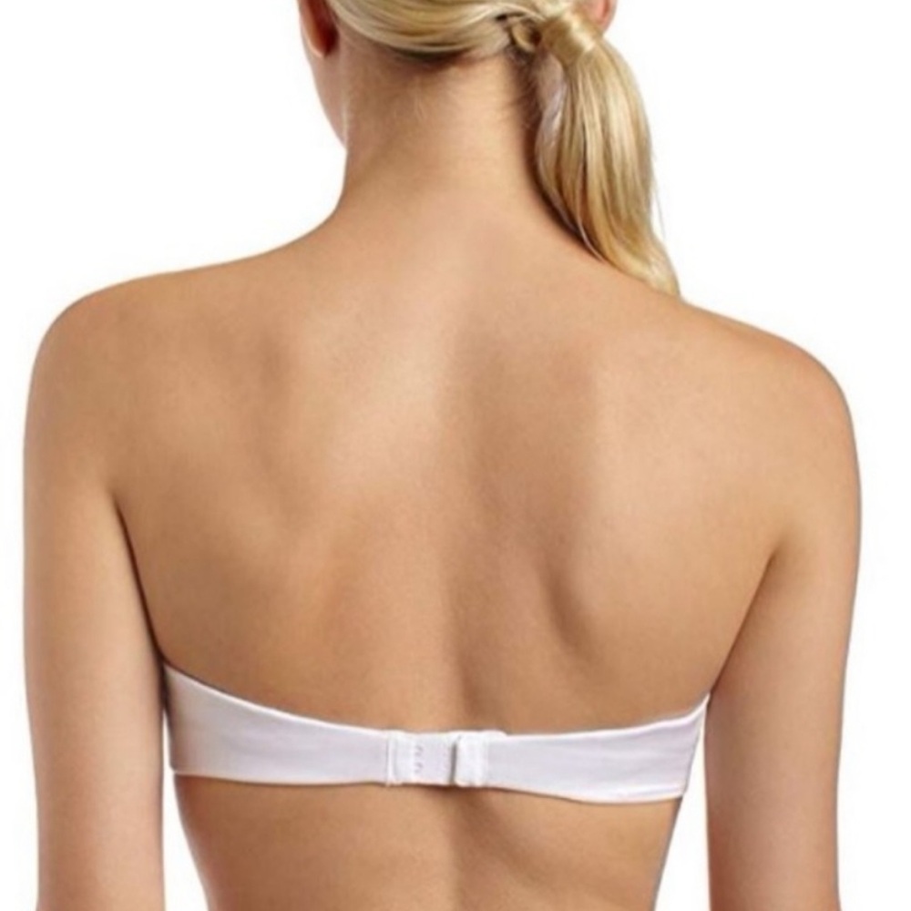 38D Maidenform 09455 Custom Lift Strapless Bra Convertible Straps Latte - Picture 8 of 8
